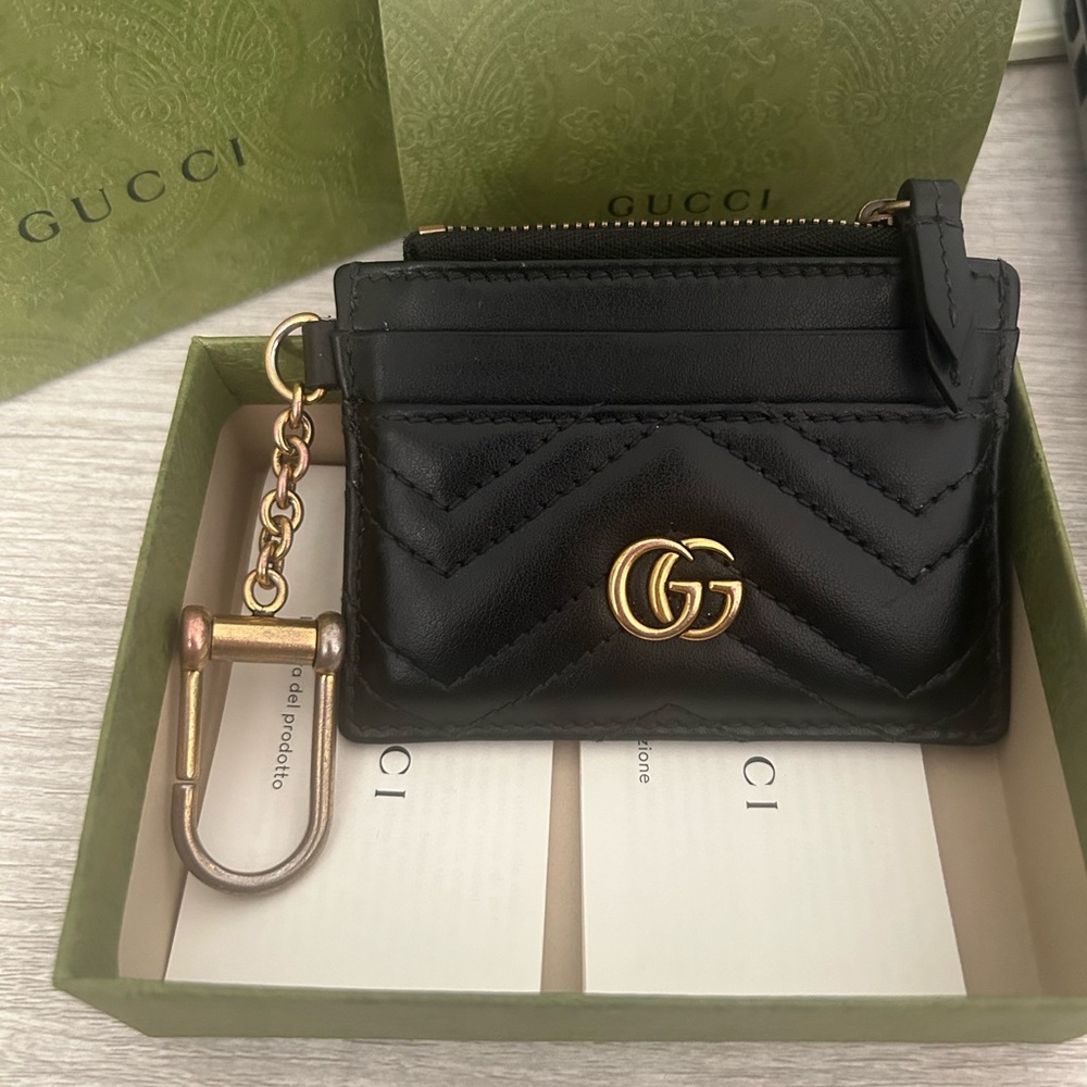 Gucci Marmont Keychain Wallet